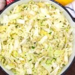 sautéed cabbage in a pan