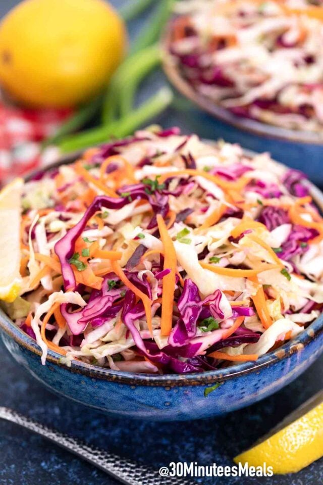 easy salad with cabbage