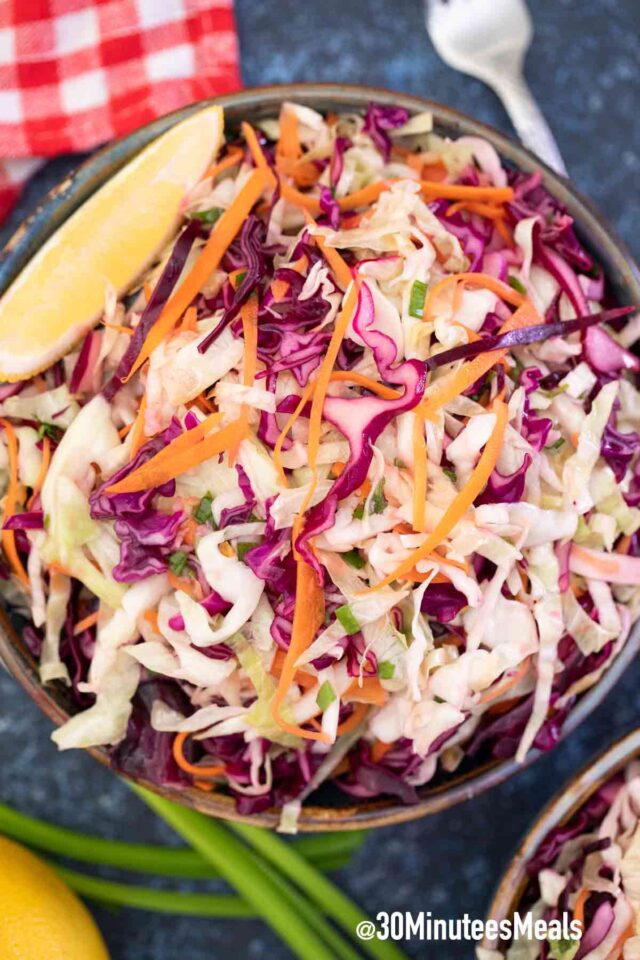 homemade cabbage salad recipe