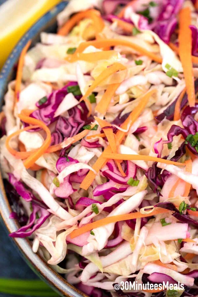 easy homemade cabbage salad