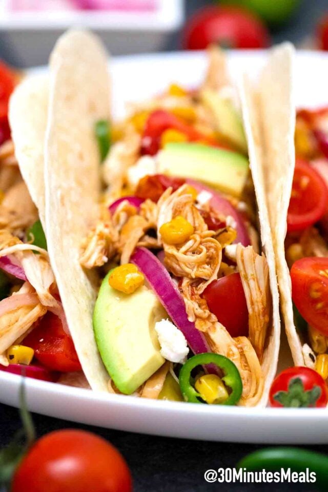 Rotisserie Chicken Tacos - Wholesome Made Easy