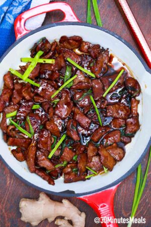 easy low carb mongolian beef