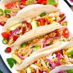 easy rotisserie chicken tacos