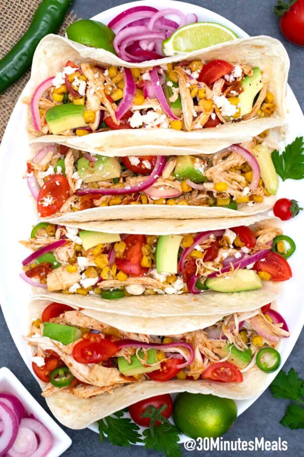 Rotisserie Chicken Tacos Recipe