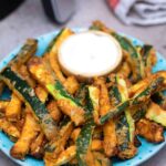 homemade air fryer zucchini fries recipe