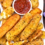 easy mozzarella cheese sticks recipe