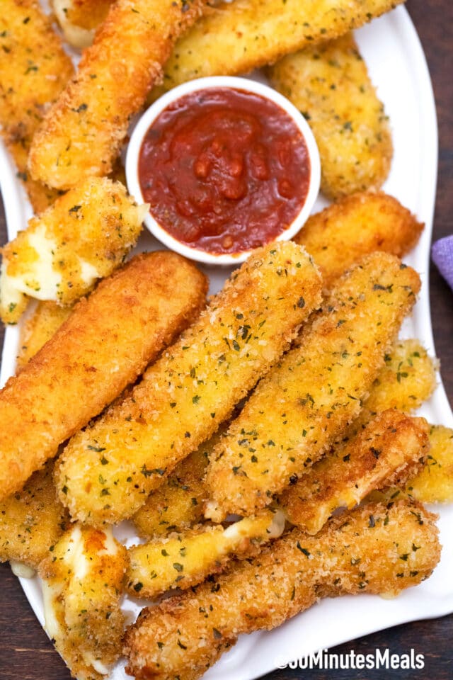 easy mozzarella cheese sticks recipe