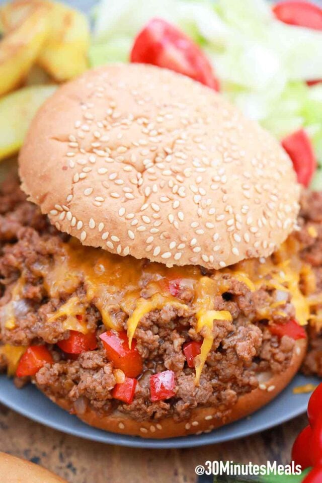 easy 30 minute bbq sloppy joes