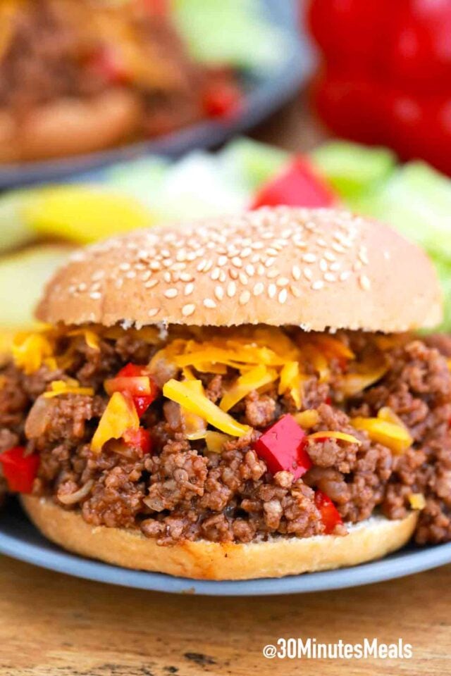 easy bbq sloppy joes