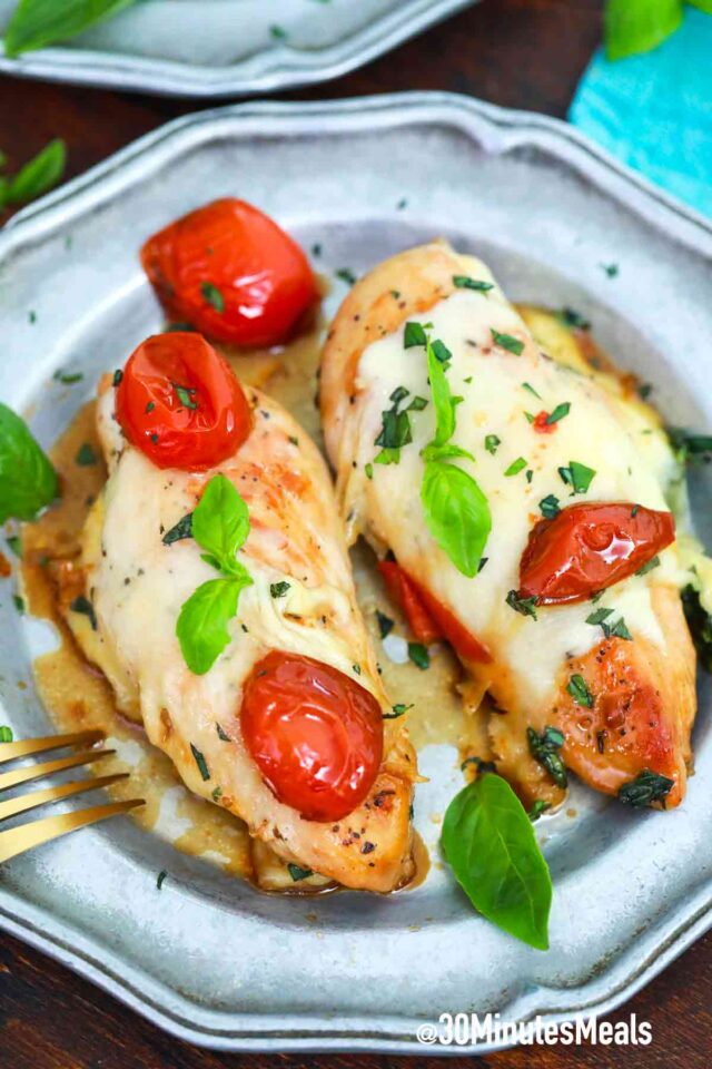 easy caprese chicken recipe