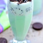 easy oreo shamrock shake recipe