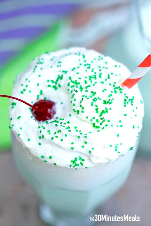 easy shamrock shake copycat