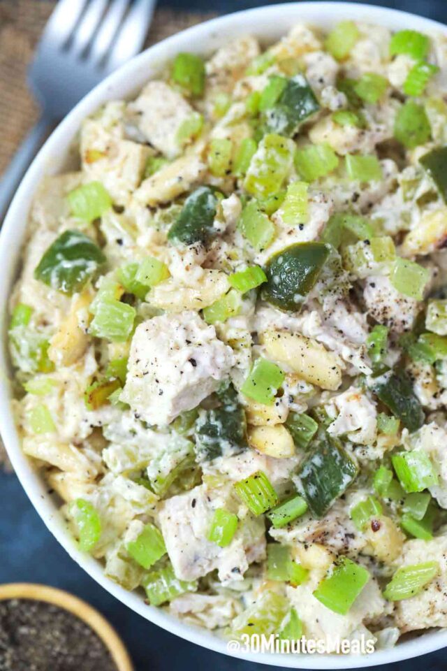 easy hot chicken salad recipe