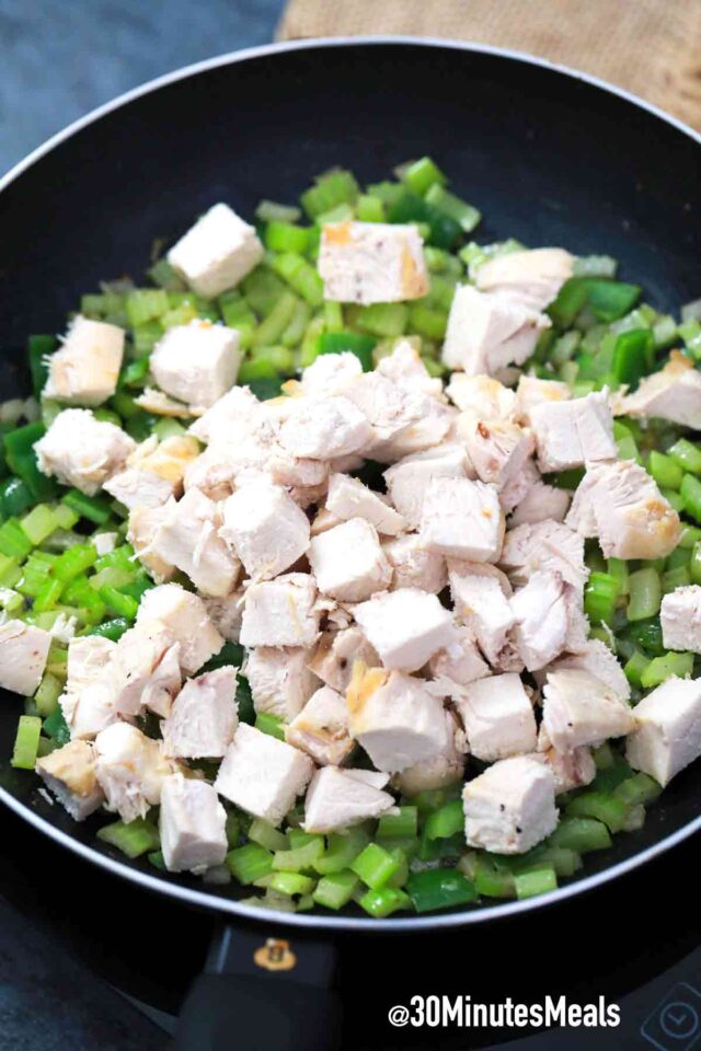 hot to make easy hot chicken salad