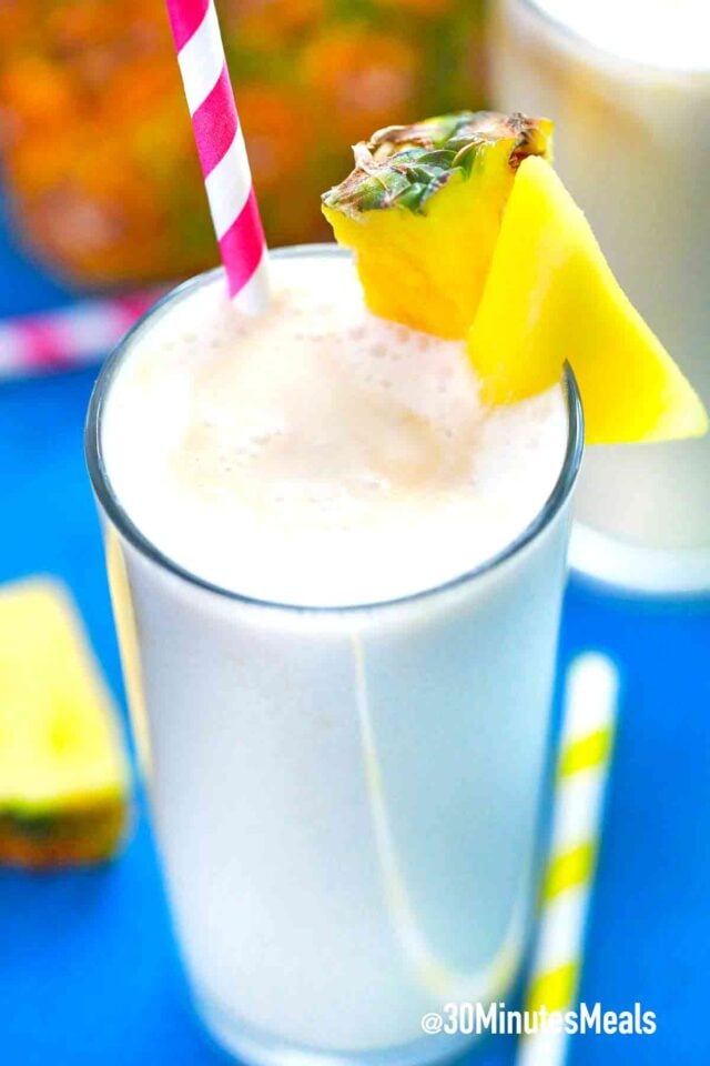 easy tropical mango colada