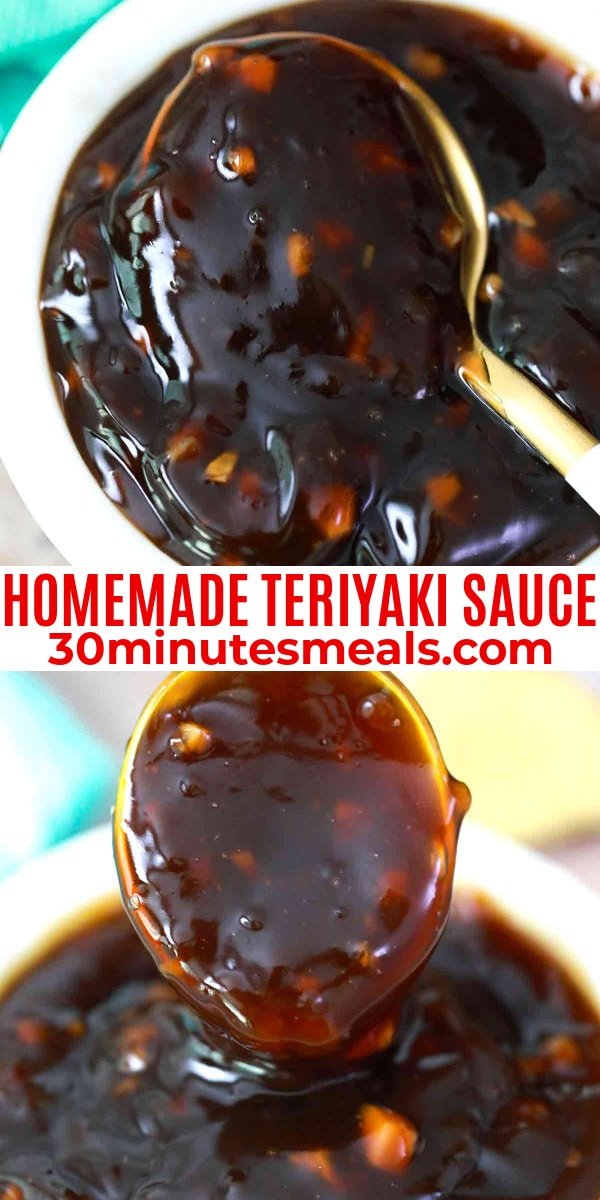 easy teriyaki sauce pin