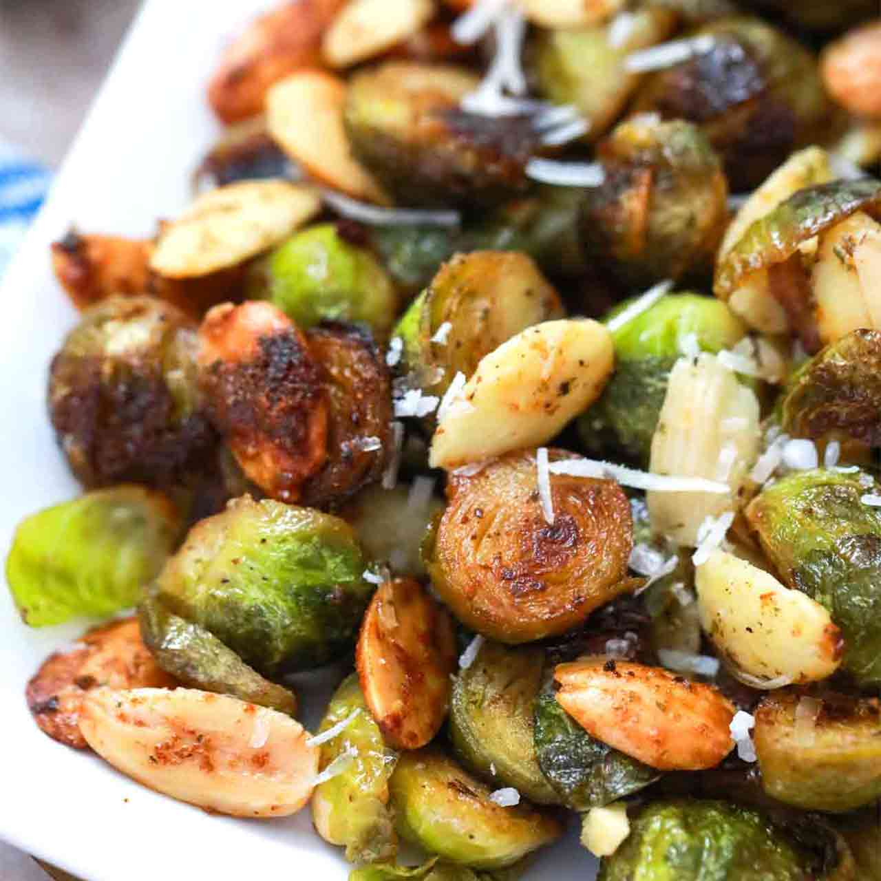 Parmesan Brussel Sprouts 30 minutes meals
