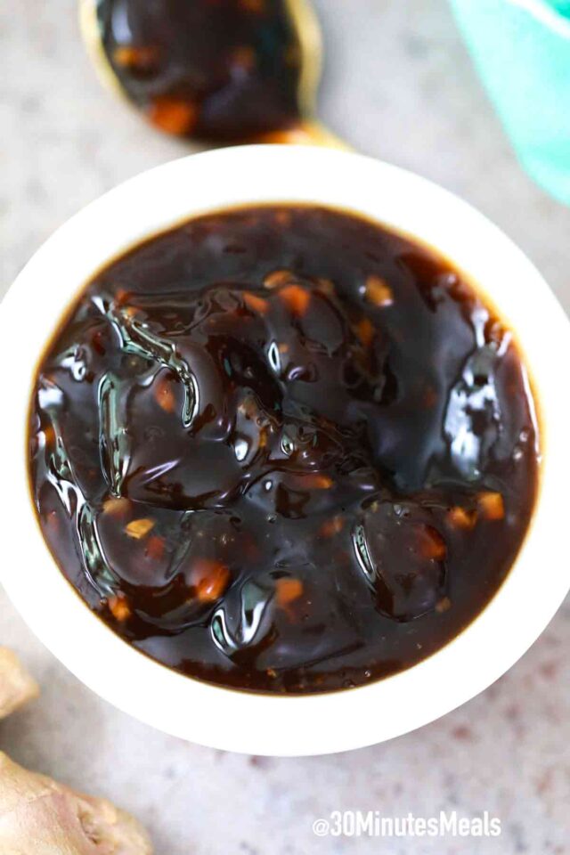 homemade teriyaki sauce