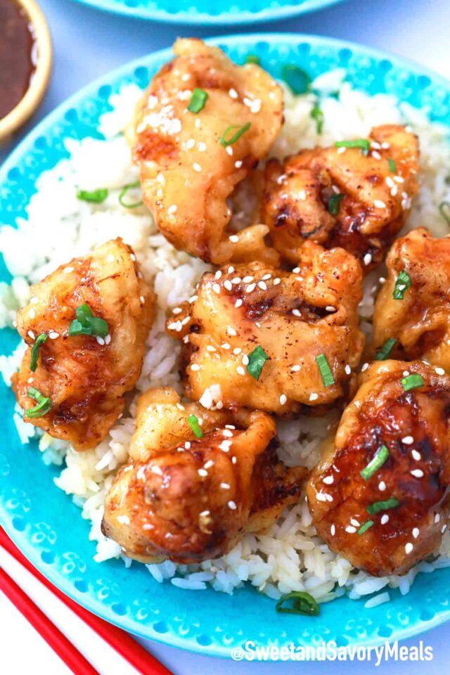 easy honey chicken