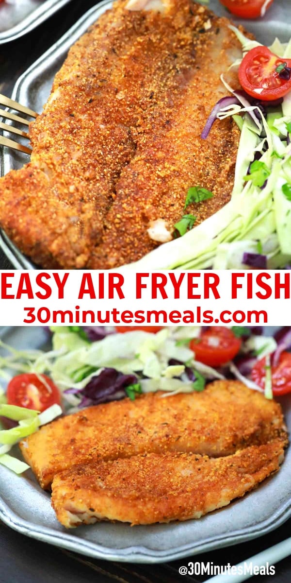 easy air fryer fish pin