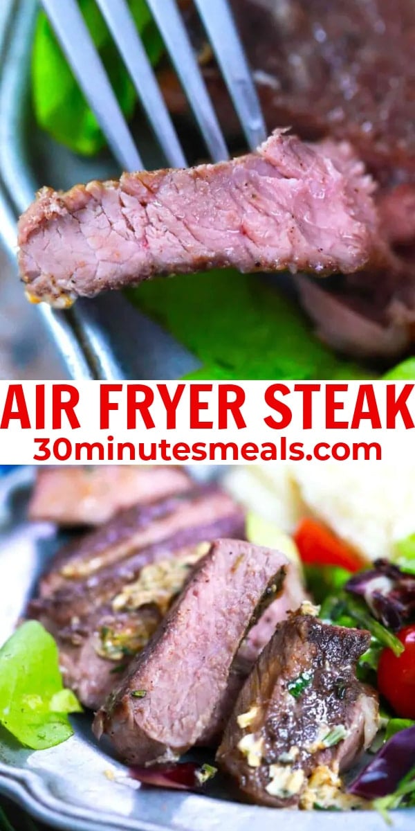 easy air fryer steak pin