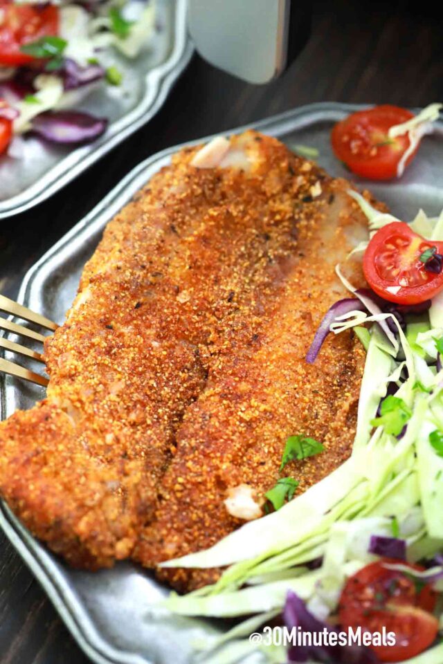 fried fish in air fryer