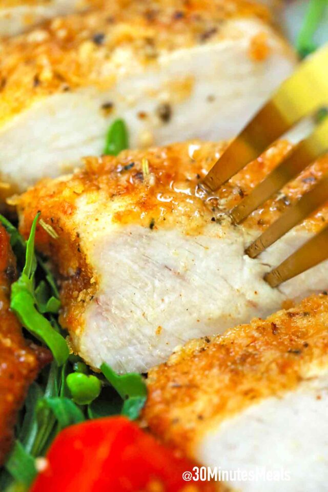 sliced air fryer pork chops