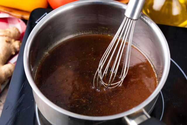Hoisin brown sugar sauce.