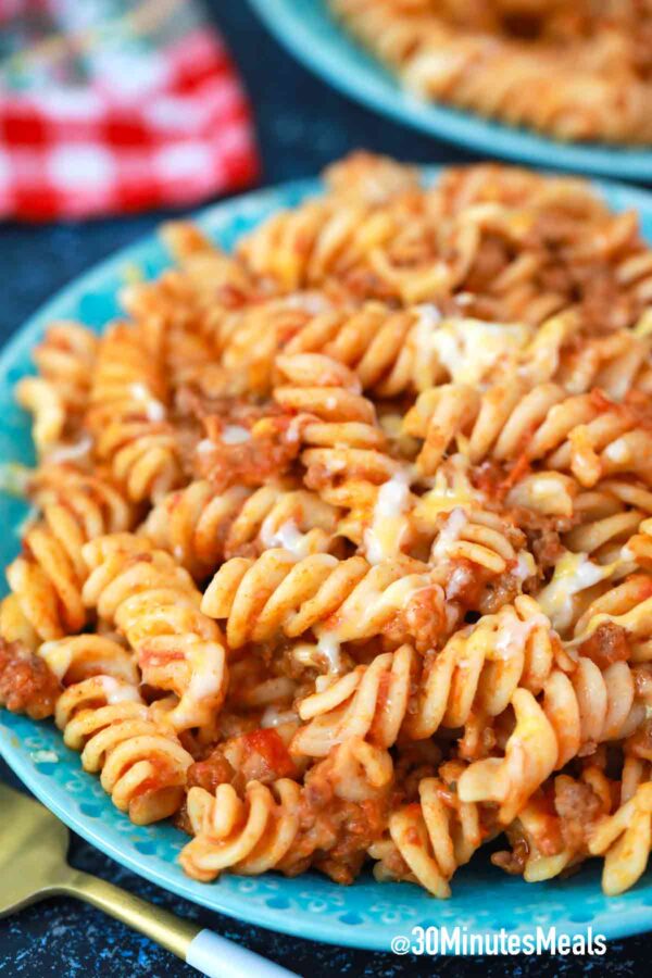 Cheesy Taco Pasta - 30 minutes meals