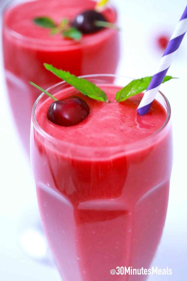 cherry smoothie