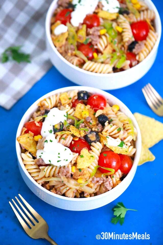 taco pasta salad