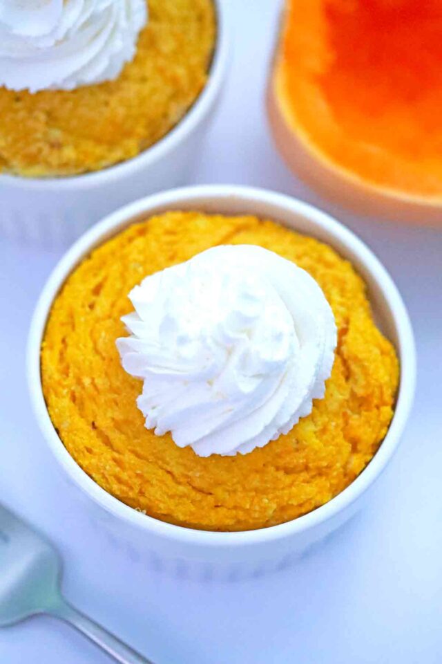 paleo pumpkin mug cake