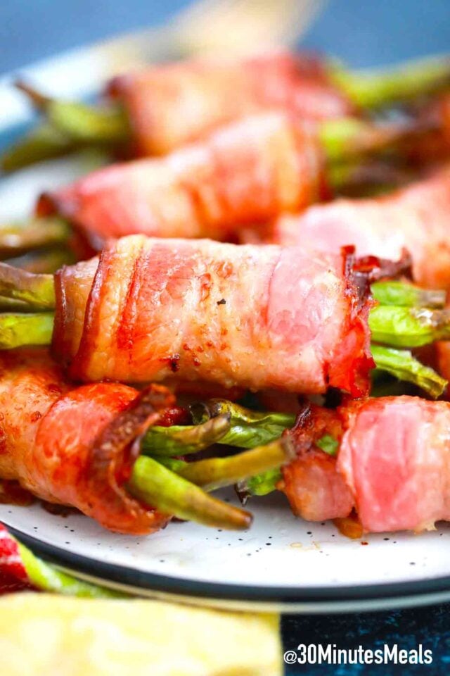 bacon wrapped green beans