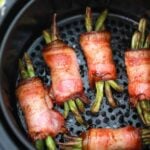 air fryer bacon wrapped green beans