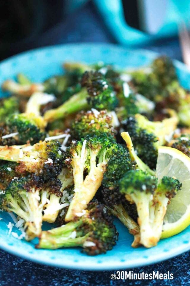 crispy air fryer broccoli