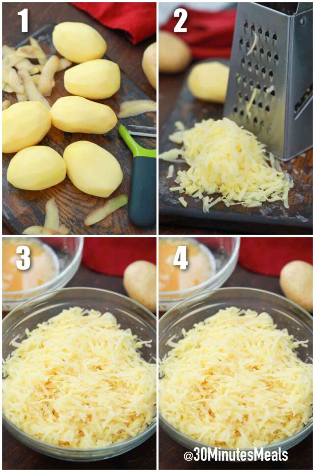 steps how to make homemade crispy hash browns