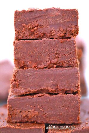 chocolate fudge stack