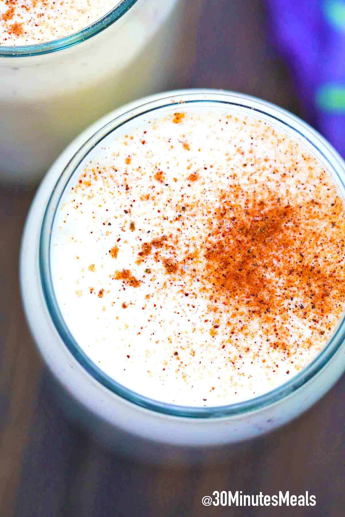 Eggnog Recipe - 30 minutes meals