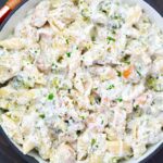 cheesy one pot chicken and broccoli pasta