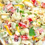 plate of macaroni salad