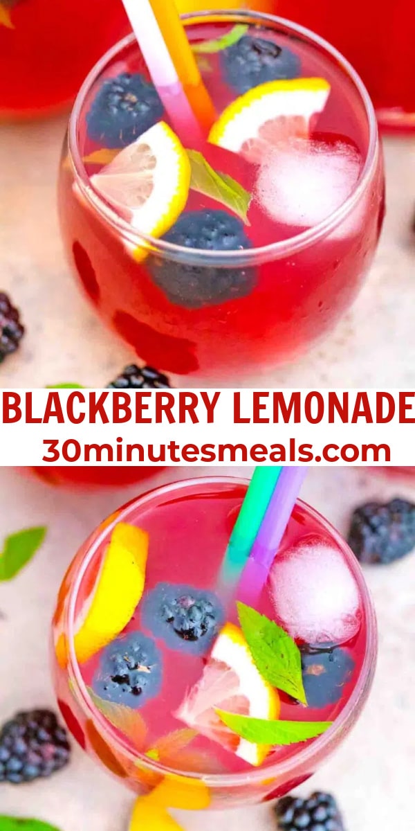 easy blackberry lemonade