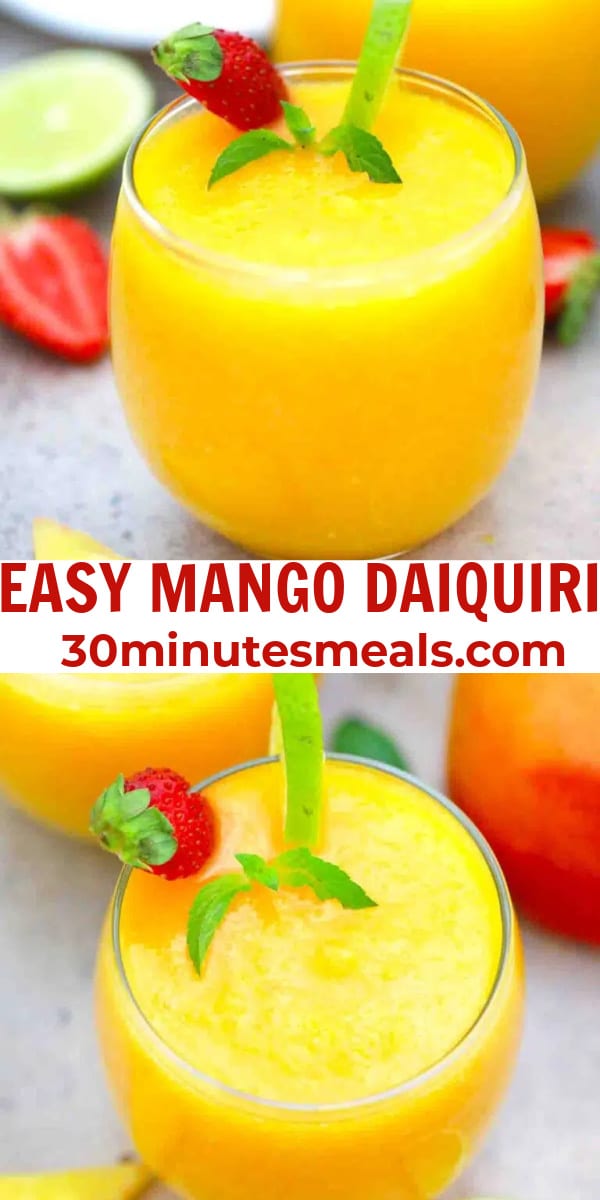 easy mango daiquiri pin