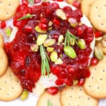 easy cranberry baked brie recipe