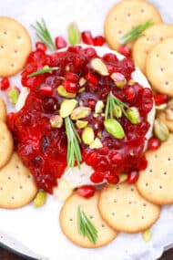 easy cranberry baked brie recipe