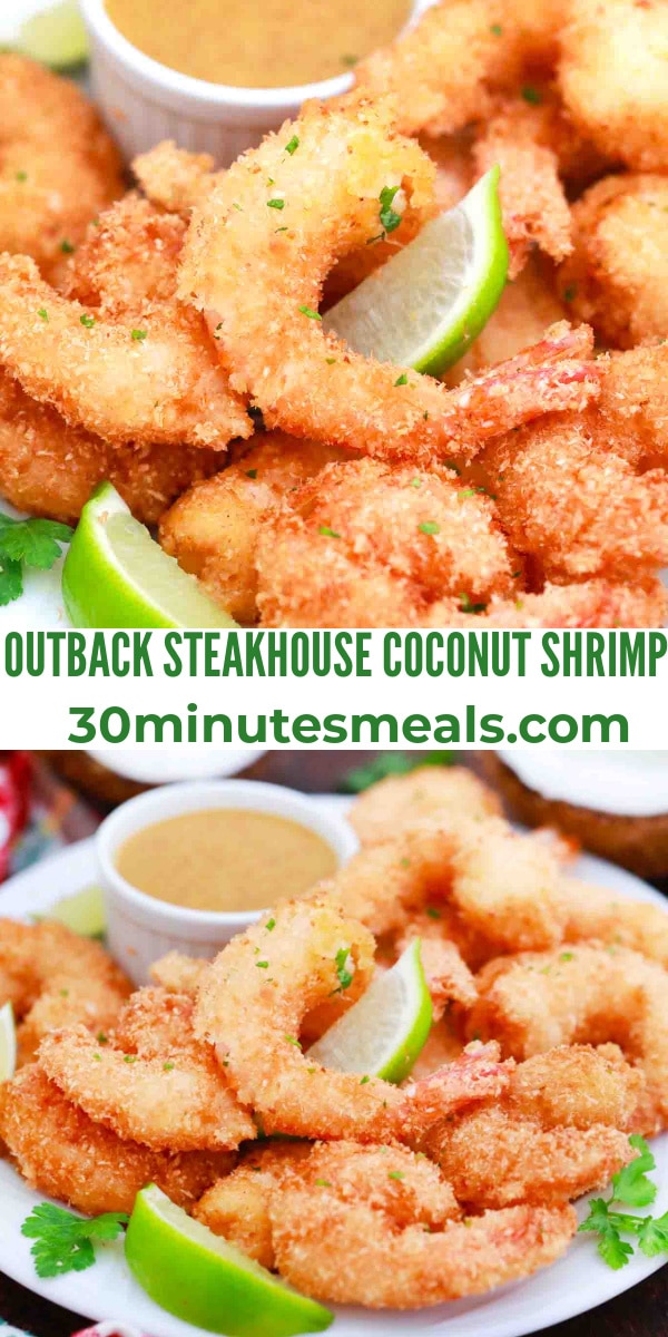 Easy Outback Steakhouse Coconut Shrimp pin