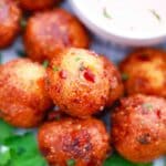 homemade cheesy shrimp poppers recipe