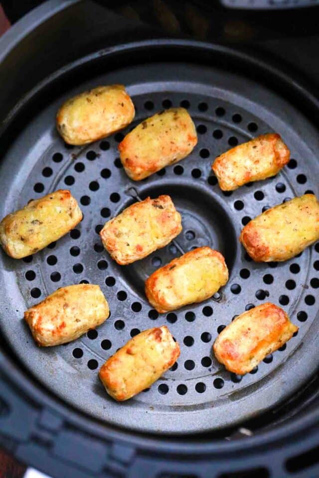 easy air fried tater tots