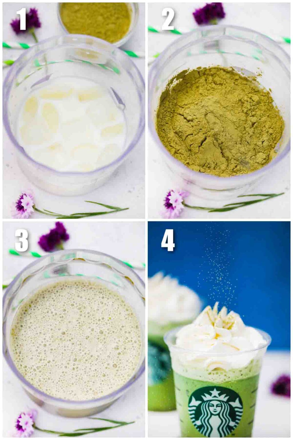 Starbucks Copycat Green Tea Frappuccino Recipe 30 minutes meals