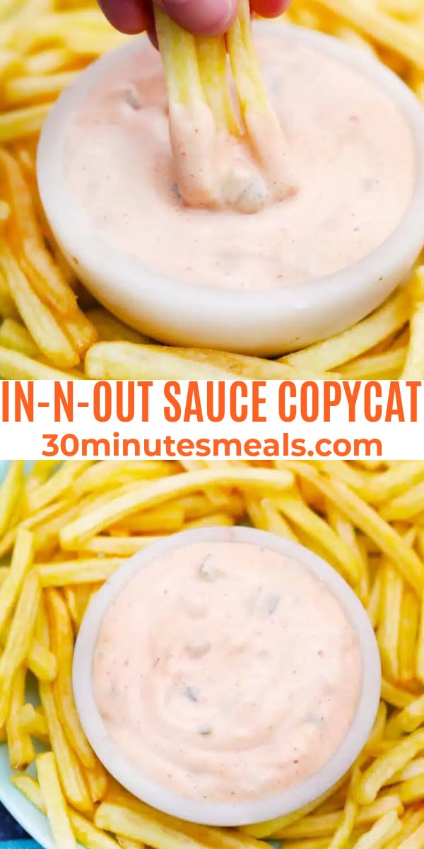 easy in-n-out sauce copycat pin