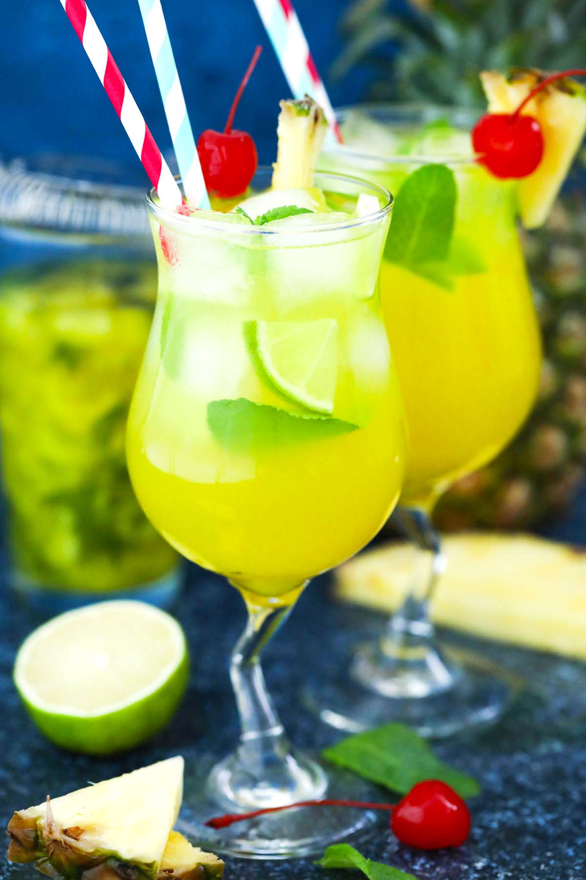 Easy Pineapple Mojito - Crowded Kitchen